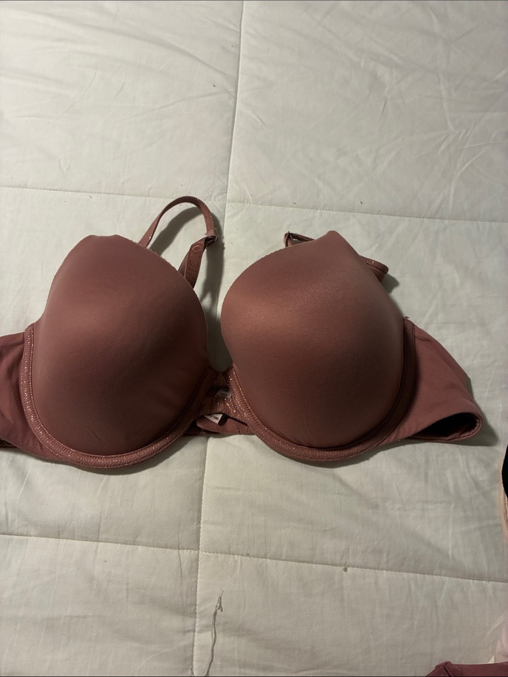 Victoria's Secret Molded Push-Up Bra in Dusty Rose
